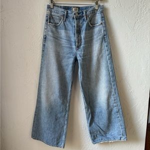 High rise wide leg Sacha jeans Citizens of Humanity “premium vintage” 26